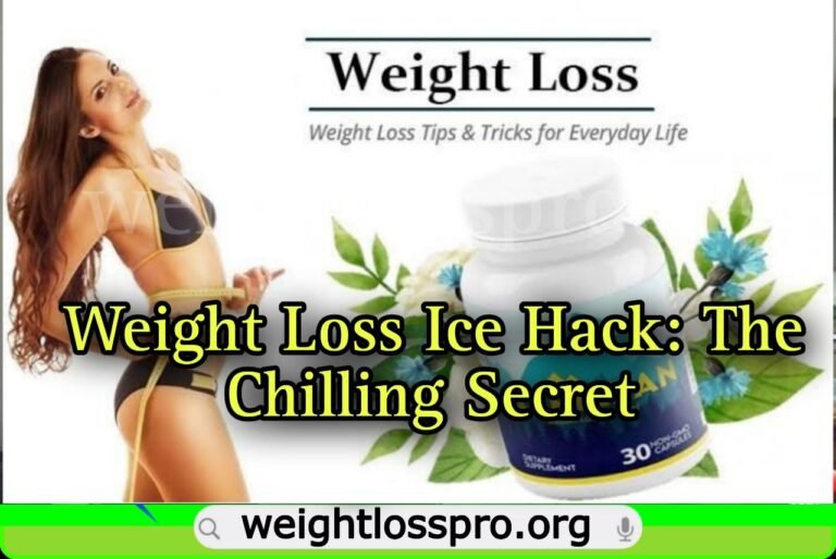 Weight Loss Ice Hack